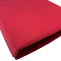 Lenzuolo sotto con angoli Jersey Rosso Piazza e mezzo
