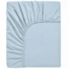 Lenzuolo sotto con angoli Jersey Azzurro Piazza e mezzo