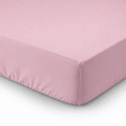 Lenzuolo sotto tutto elastico Percalle Rosa Singolo
