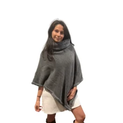 Mantella - Poncho Aury grigio