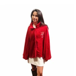 Mantella - Poncho Cervo ricamato