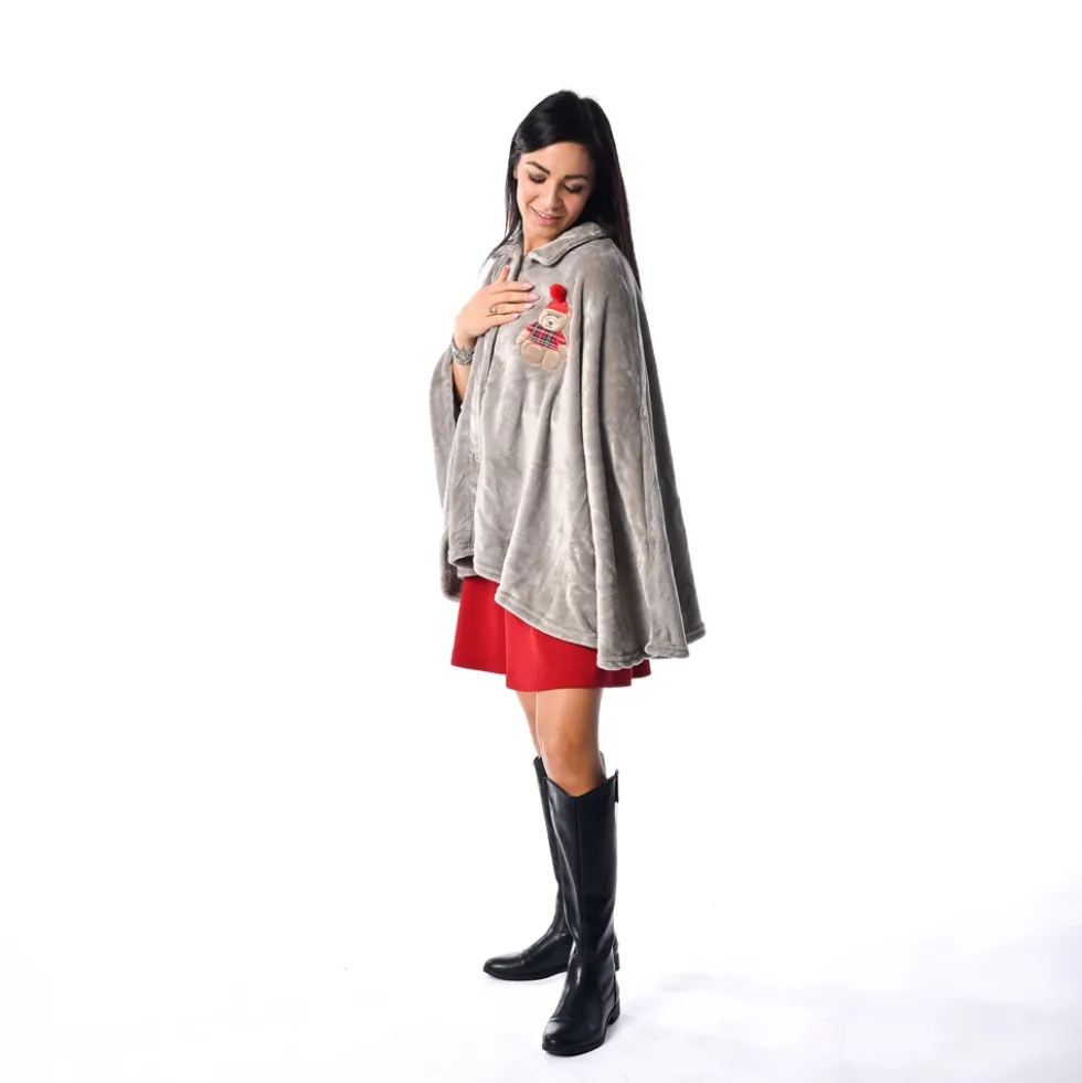 Mantella - Poncho Fiber Orsetto