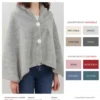 Mantella - Poncho Soffice Polvere