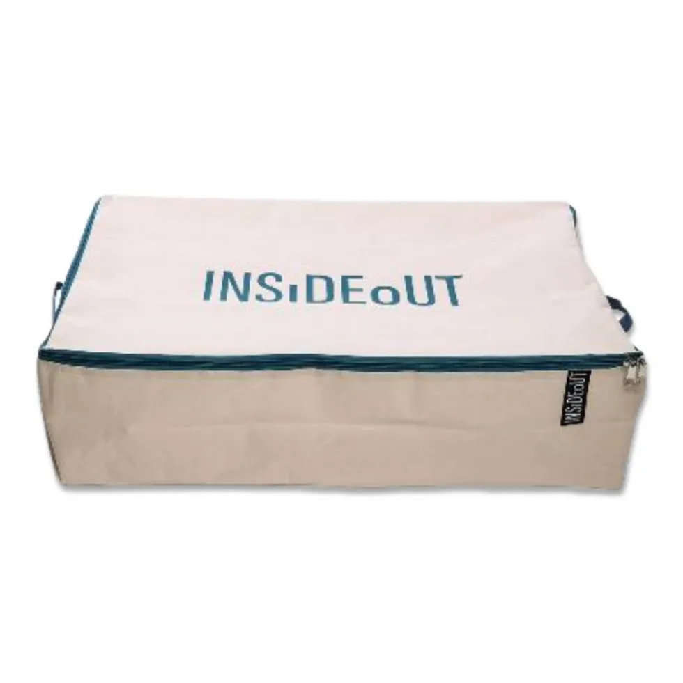 Organizer scatola Cambiostagione InsideOut Panna 60 x 40 x 16
