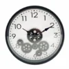 Orologio da parete industriale nero