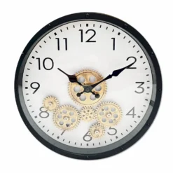 Orologio da parete industriale bronzo