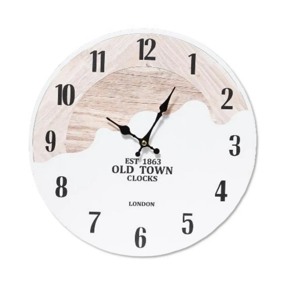 Orologio da parete Kensington Bianco D. 33 cm