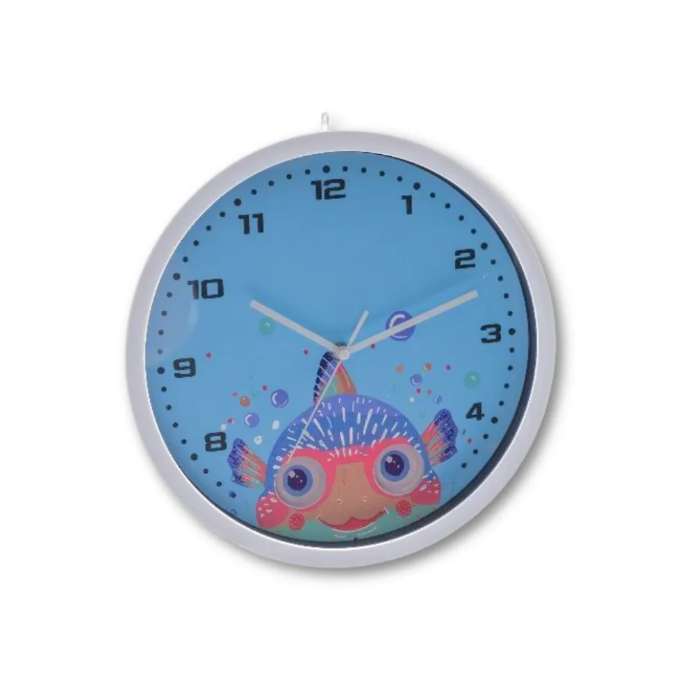 Orologio da parete Pesciolino Blu