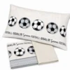 Parure copripiumino Calcio Grigio singolo