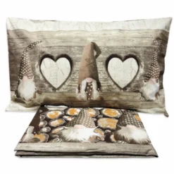 Parure copripiumino Gnometti Beige singolo