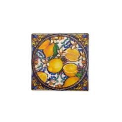 Piastrella sottobicchiere Maioliche di Positano 10 x 10