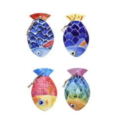 Piastrella sottopentola Pesce Pinna Rossa