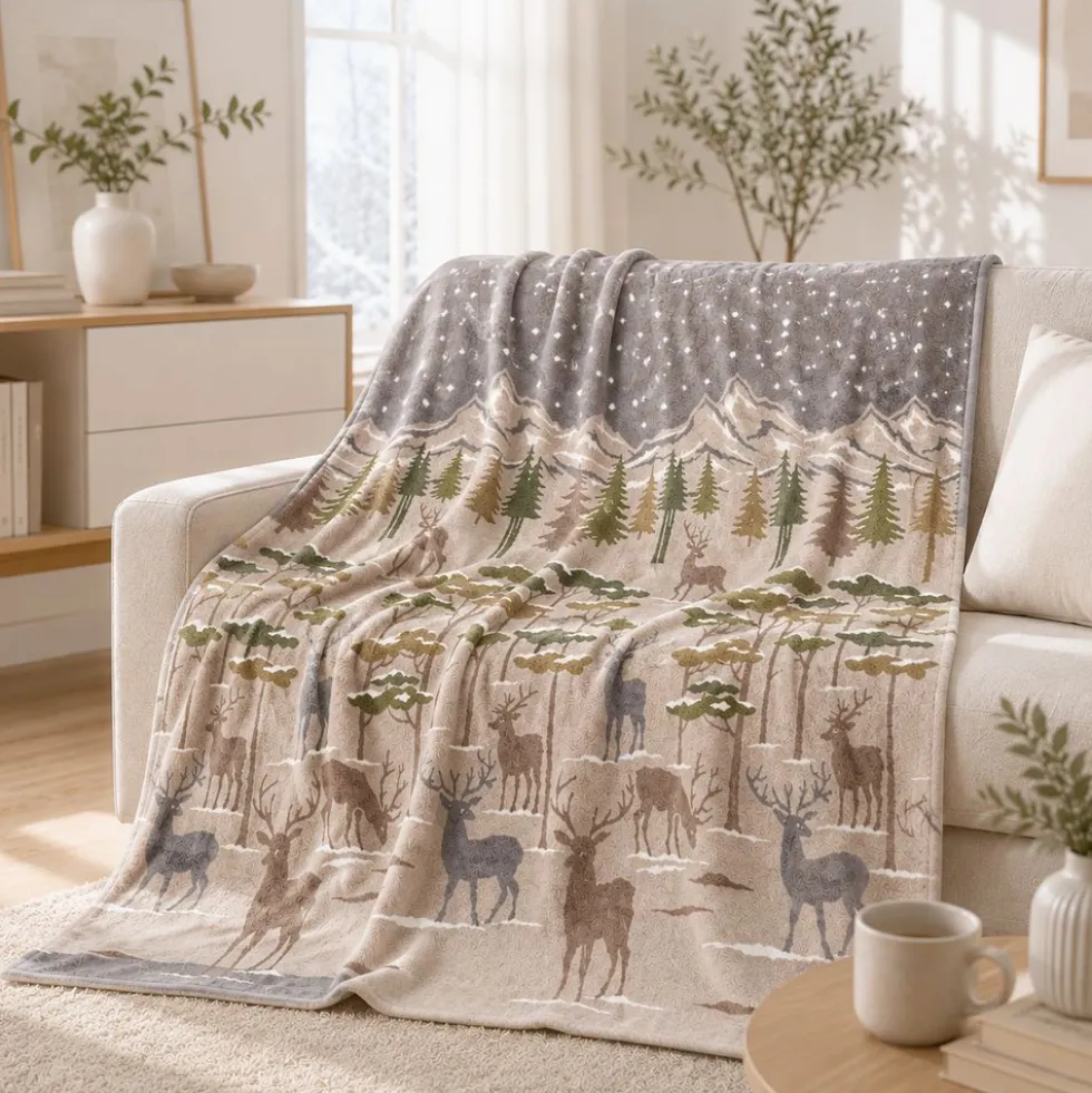 Plaid Bosco Berry 130 x 160