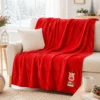 Plaid Cervo ricamato 130 x 160