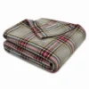 Plaid cuscino Kilt Grigio