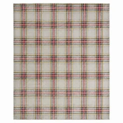 Plaid cuscino Kilt Grigio
