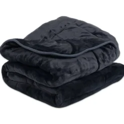 Plaid Imbottito Sensitive Nero 140 x 180