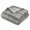 Plaid Rabbit pelliccia ecologica grigia 130 x 160