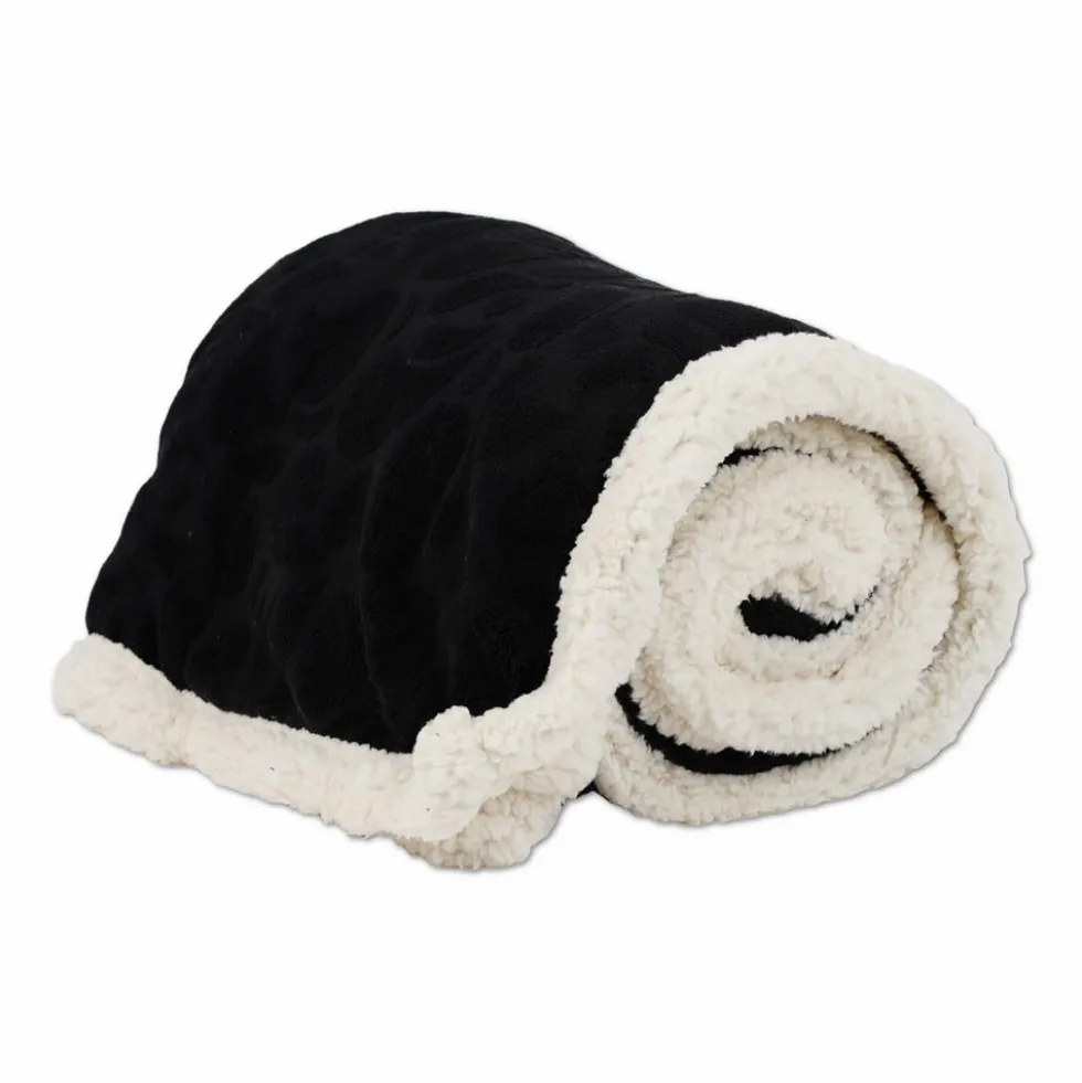 Plaid Sherpa Aspen Floreale Nero