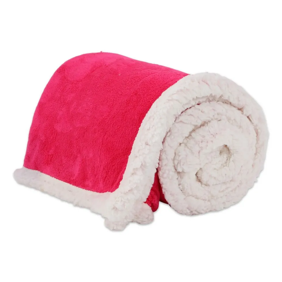 Plaid Sherpa Aspen Fuxia