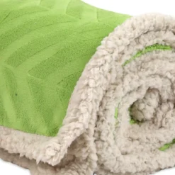 Plaid Sherpa Aspen Neon