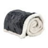 Plaid Sherpa Aspen Rete Grigio