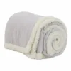 Plaid Sherpa Aspen Velluto Ghiaccio
