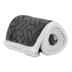 Plaid Sherpa Aspen Verde Bottiglia