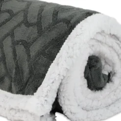 Plaid Sherpa Aspen Verde Bottiglia