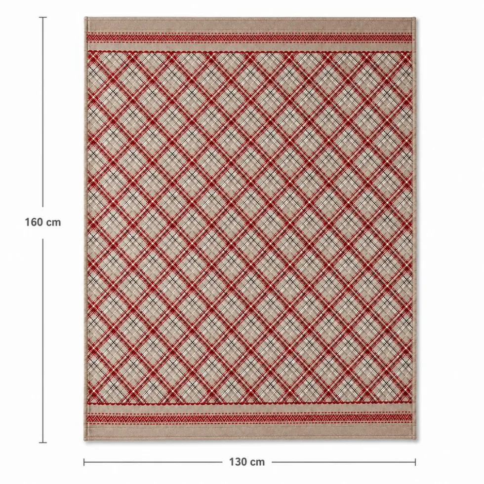 Plaid Sherpa Canada 130 x 160