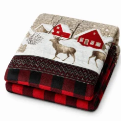 Plaid Sherpa Chalet 130 x 160