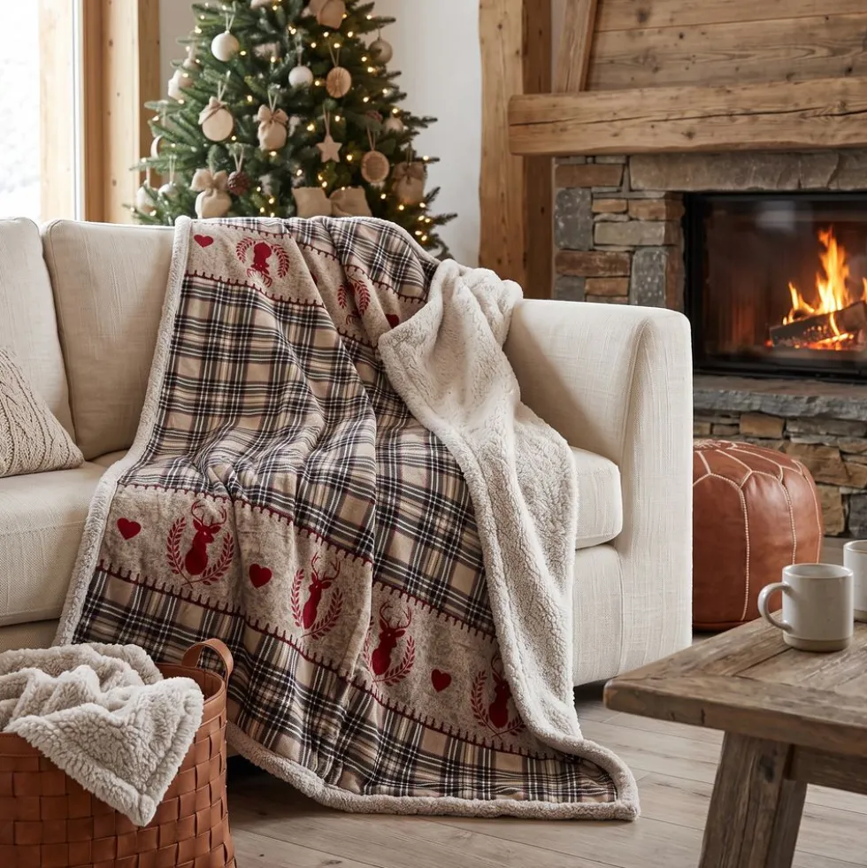 Plaid Sherpa dolomiti 130 x 160