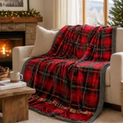 Plaid Sherpa London Matrimoniale