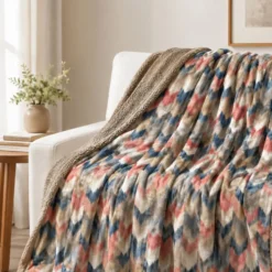 Plaid Sherpa Multicolor 130 x 160