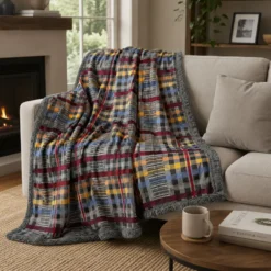 Plaid Sherpa Oregon Matrimoniale