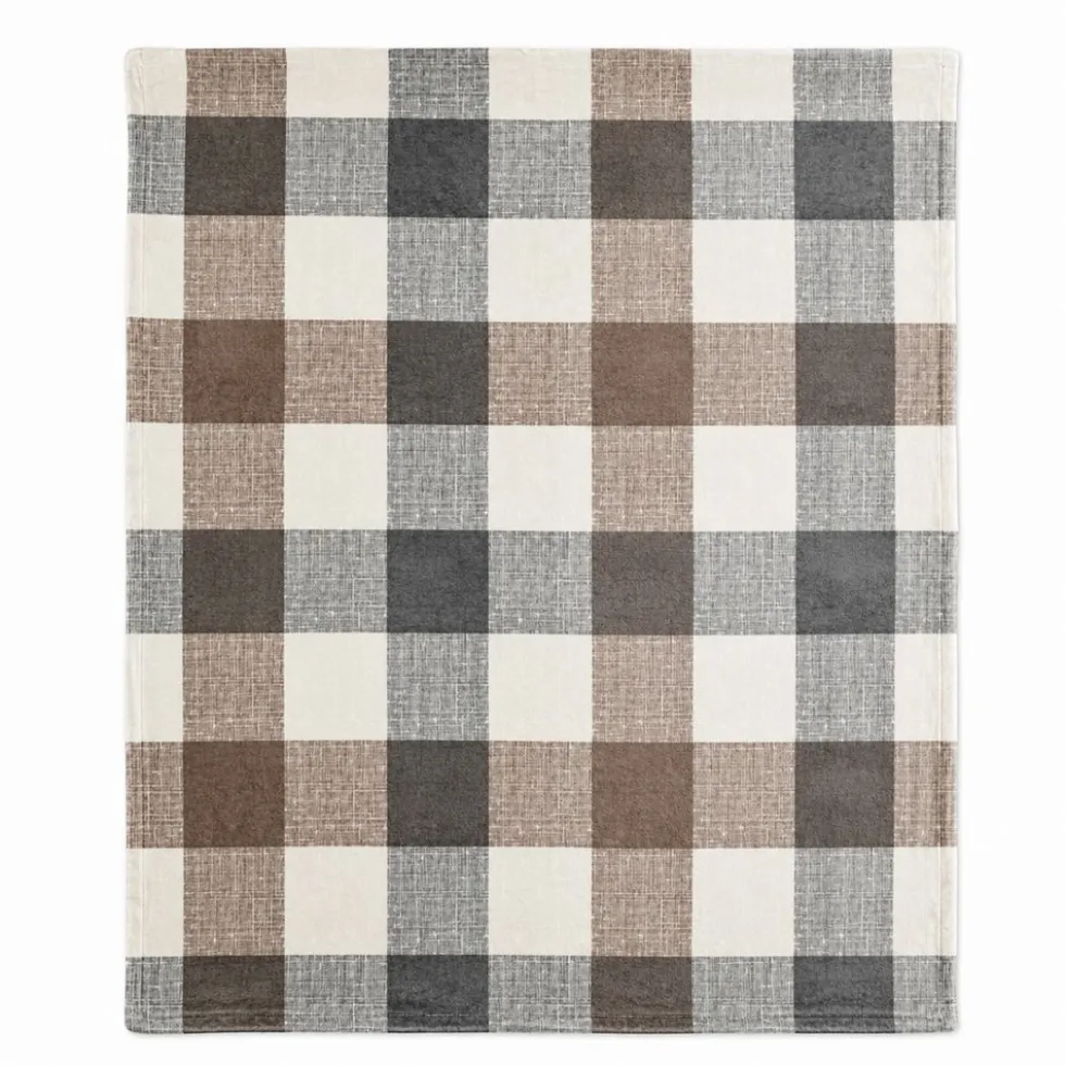 Plaid Sherpa Square Singolo