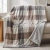 Plaid Sherpa Square 130 x 160