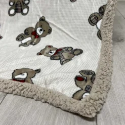Plaid Sherpa Teddy 130 x 160