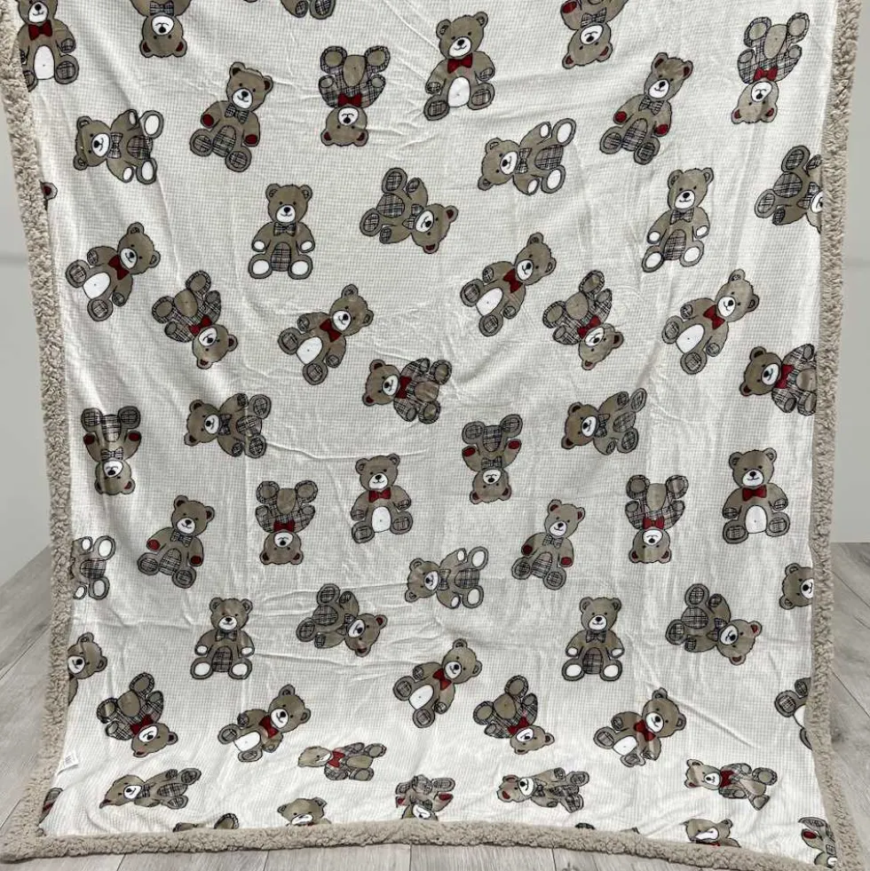 Plaid Sherpa Teddy 130 x 160