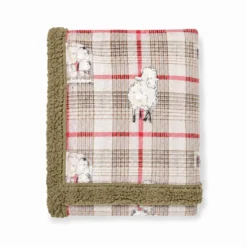 Plaid Sherpa Woods Pecorelle dolly 130 x 160