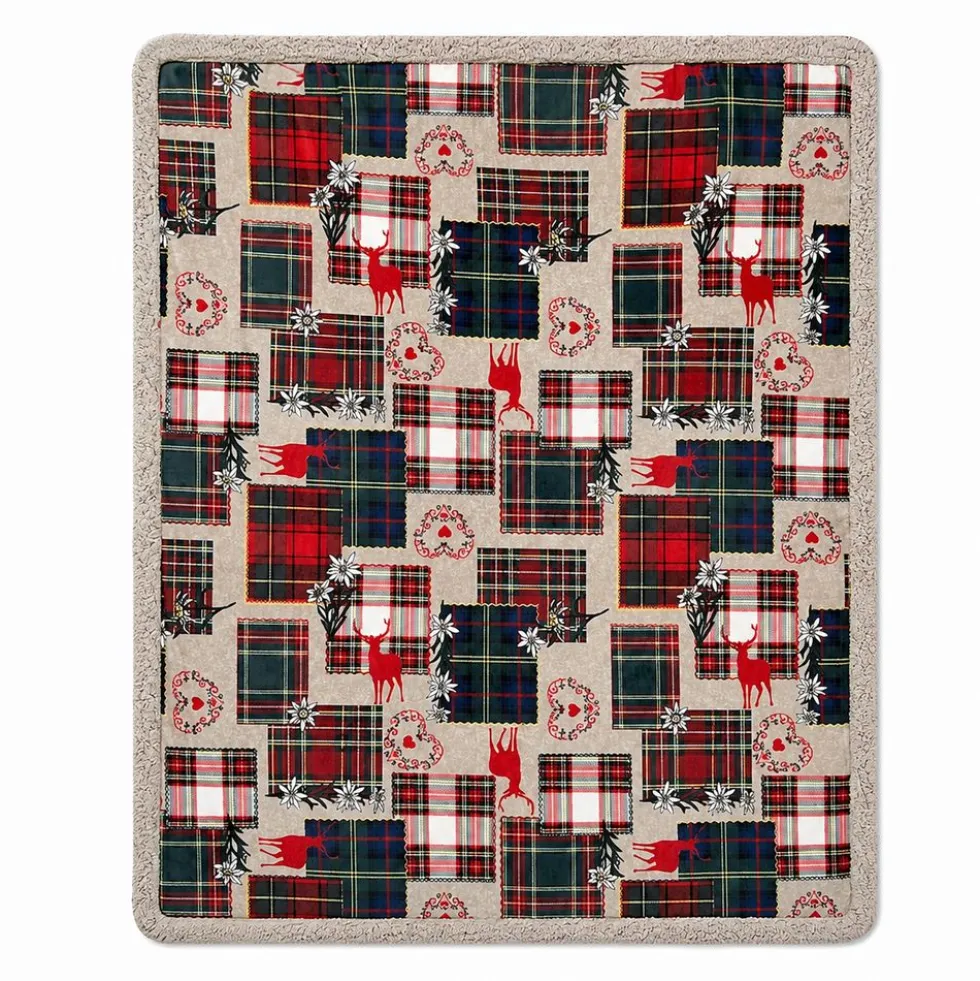 Plaid Sherpa Zermatt 130 x 160