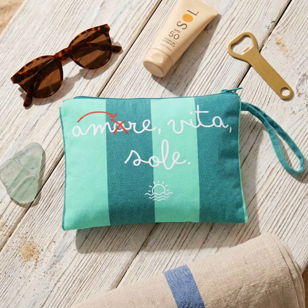 Pochette Amore Mare Verde Chiaro Verde Scuro