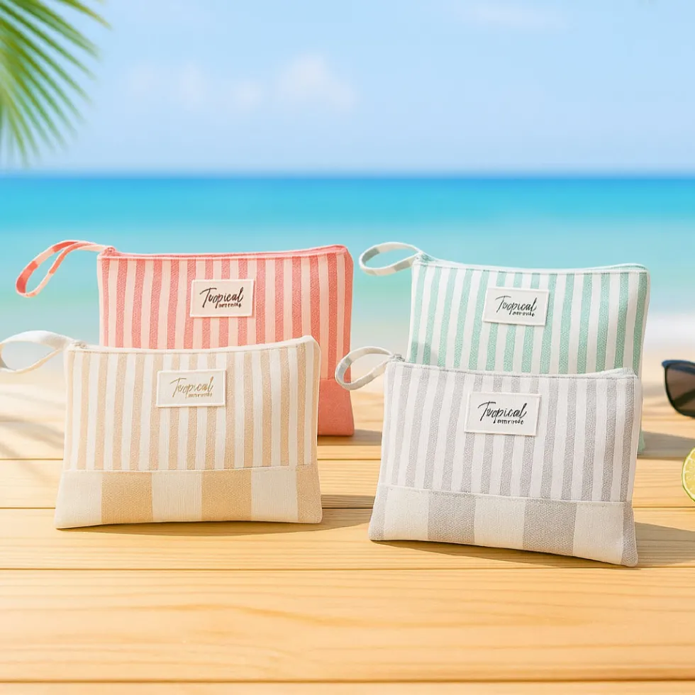 Pochette in Tessuto Namy Grigia