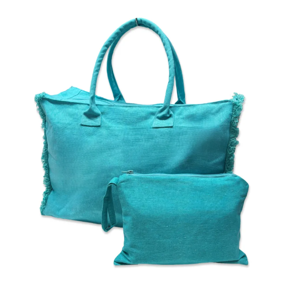 Pochette in tessuto Paint Tiffany