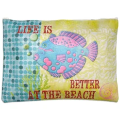Pochette Mare in ecopelle pesciolino azzurro