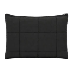 Pochette trapuntata Louise Nera