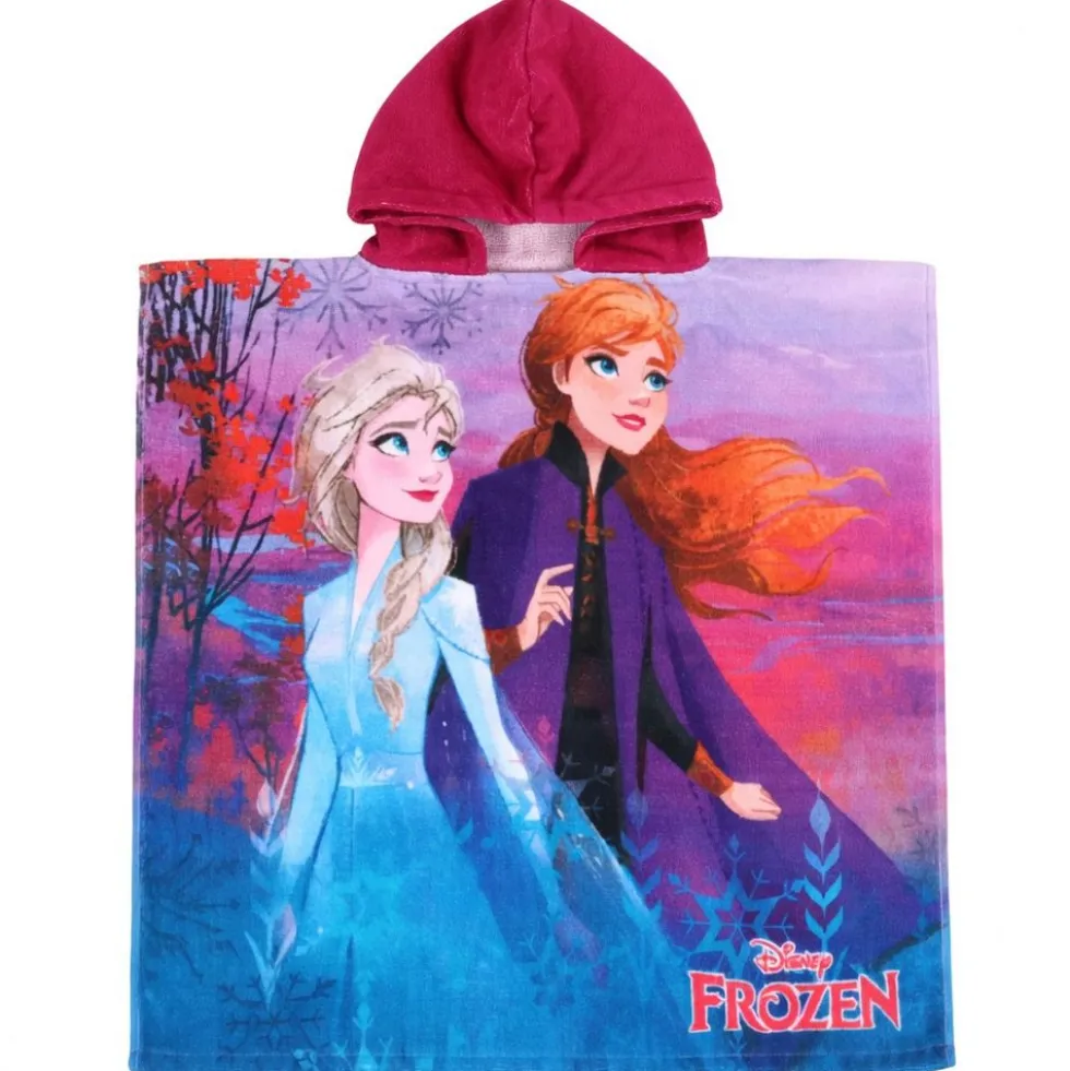 Poncho-Telo Mare Disney Frozen