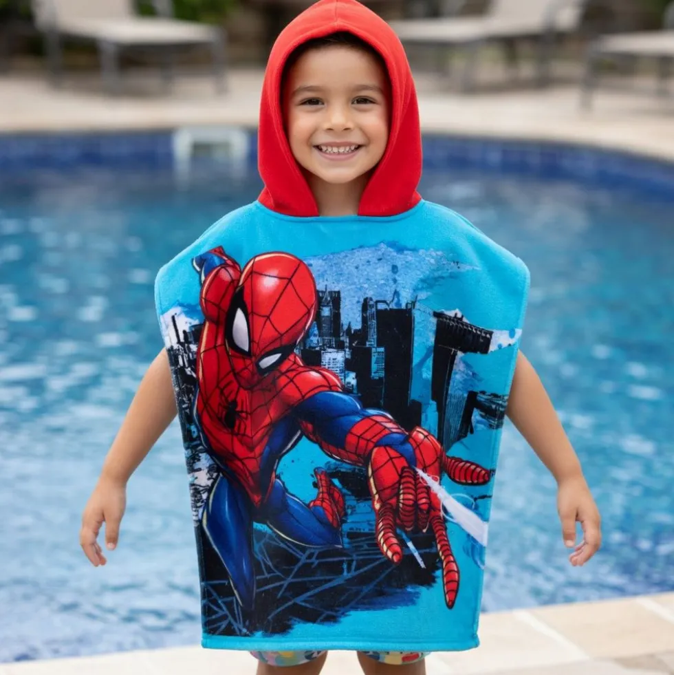Poncho-Telo Mare Disney Spider Man