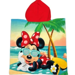 Poncho-Telo Mare Microfibra Disney Minnie