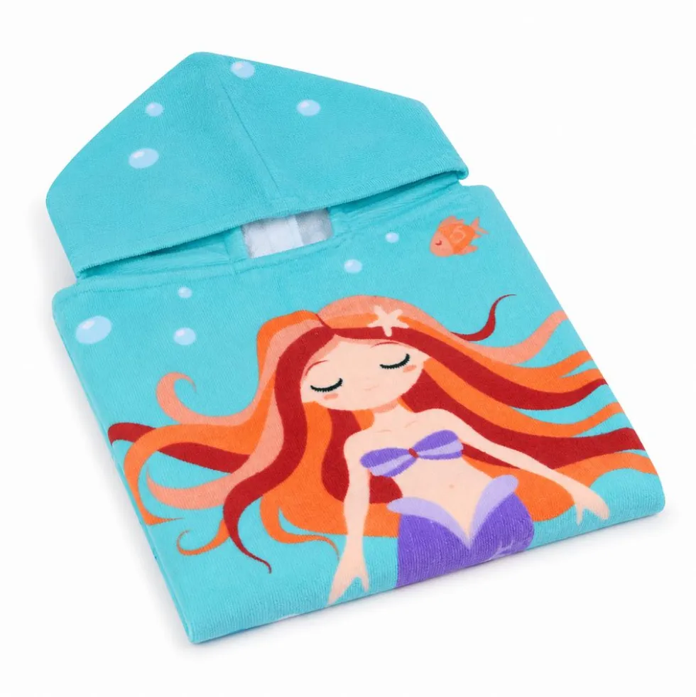 Poncho-Telo Mare Microfibra Maui Sirenetta